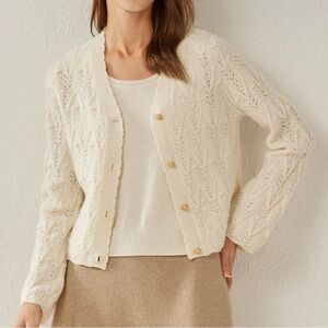 Cashmere cardigan